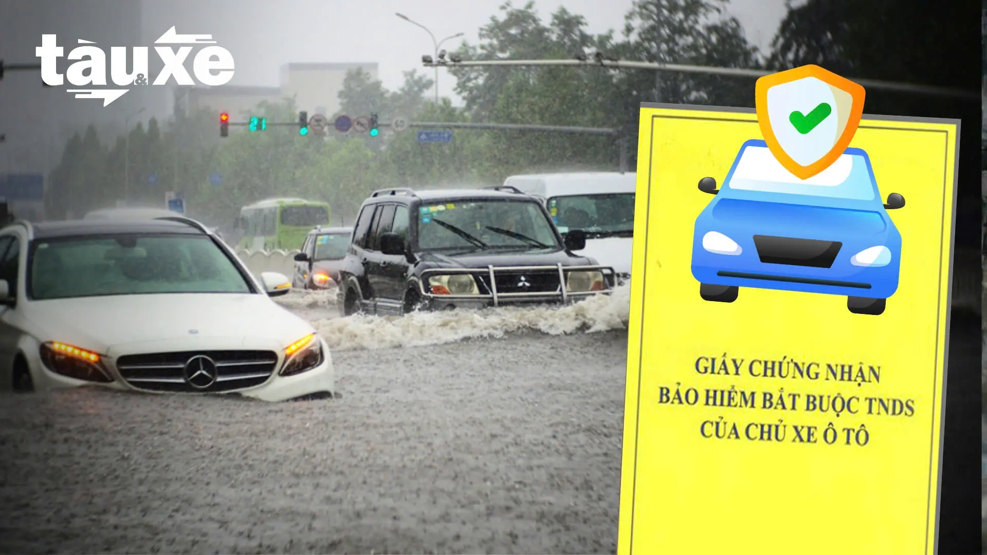 Xe ngập nước, thủy kích: Bảo hiểm chi trả thế nào? | Bản tin Tàu và Xe | 20/10/2025